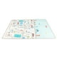 thumbnail image 1 of Alfombra De Juegos Para Gatear Para Bebés, Alfombra De Juegos Para Bebés Plegable Que Ahorra Trabajo XPE 180x150cm Con Bolsa De Almacenamiento Para Exteriores Anggrek AGX1277, 1 of 8