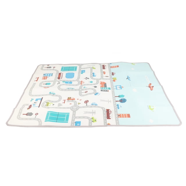 Alfombra De Juegos Para Gatear Para Bebés, Alfombra De Juegos Para Bebés Plegable Que Ahorra Trabajo XPE 180x150cm Con Bolsa De Almacenamiento Para Exteriores Anggrek AGX1277