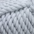 thumbnail image 1 of Nautical Rope Knot Decorative Cotton Door Stop Grey, 1 of 5