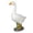 White#B, variant on Mini White Goose Statue, Porch Goose Garden Décor, Vibrant and Clean Painted Goose Feet, Outdoor Decorative Figurine for Garden, Patio, Entryway Accent