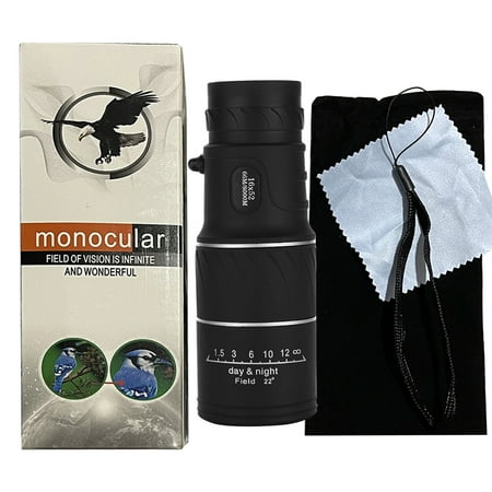 16X52 Binocular High Definition Pocket Monocular Scope (Binocular+Case+Bag)