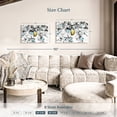 thumbnail image 4 of Elephant Stock Japanese White-eye Pop Wall Art - Horizontal Canvas Wall Art - Living Room Wall Decor - Animal Canvas - Gray And Blue Decor - 30" x 20", 4 of 8