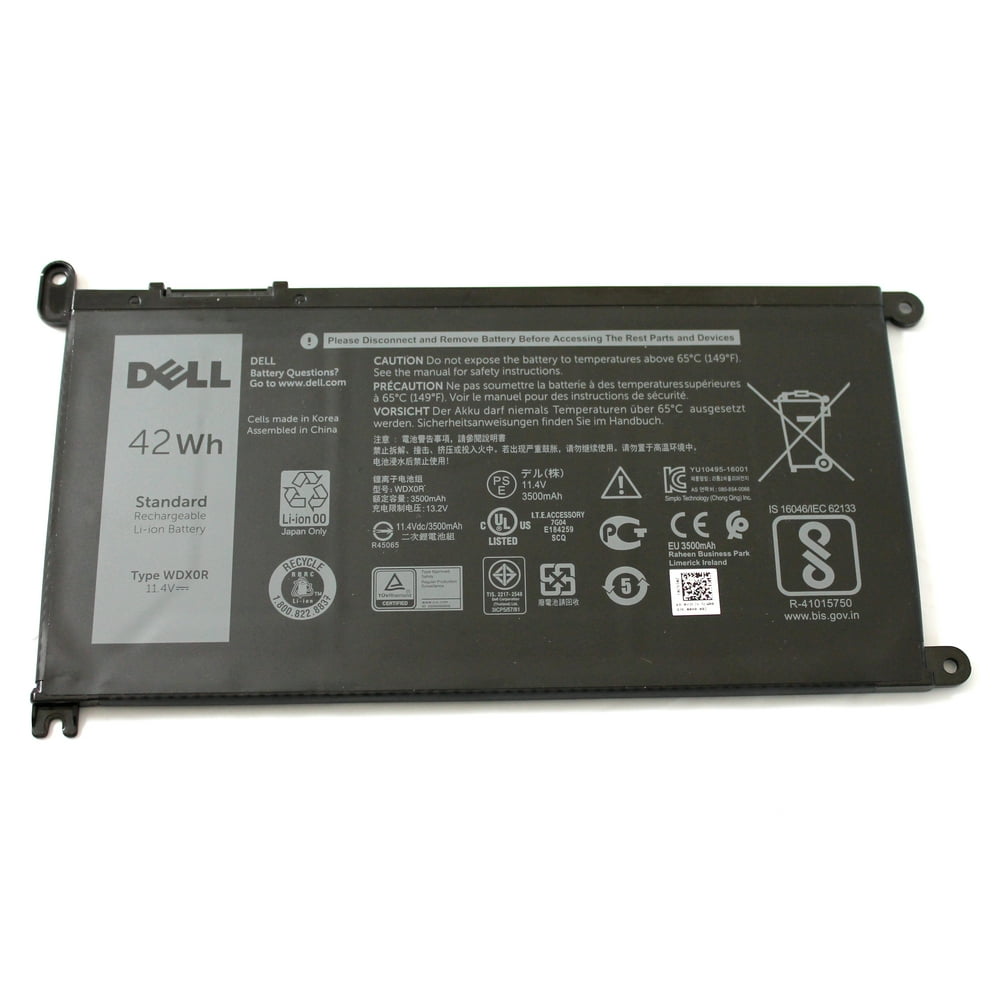Wdx0r аккумулятор dell