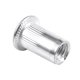 thumbnail image 5 of M5 Aluminium Threaded Rivnuts Flat Head Rivet Nuts Nutserts 100pcs, 5 of 5