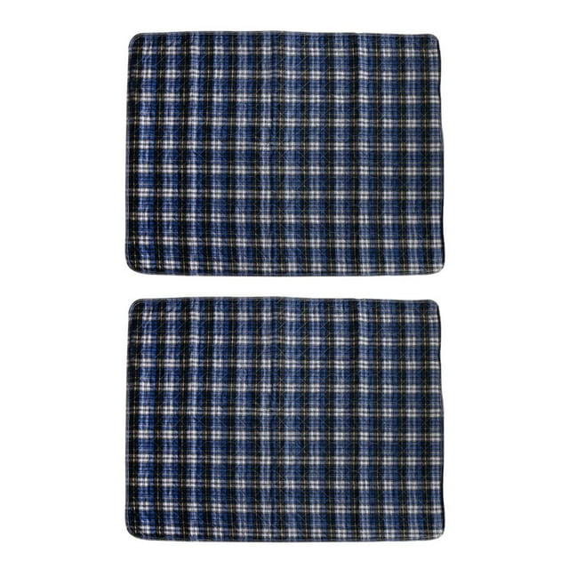 lionlar 2Pieces Washable Underpads Bed Reusable Pad Waterproof Pee Home 60x90cm