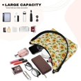 thumbnail image 6 of Eheartsgir PU Leather Underarm Sling Bag for Women, Sunflower Butterfly Print with Strap Shoulder Bags for Travel Work, 6 of 8