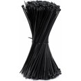 thumbnail image 1 of Electrical Cable Ties 200 x 2.5 mm Self-Locking Nylon Plastic Cable Ties Black 500 Pieces, 1 of 3