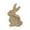 B, variant on Easter Bunny Wooden Decoration Exquisite Rabbit Figurine Home Desk Ornament Idea Easter Decoration