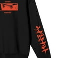 thumbnail image 3 of Naruto Shippuden Naruto Close Up Crew Neck Long Sleeve Black Fleece Adult Sweatshirt-3XL, 3 of 7