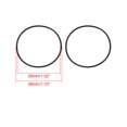 thumbnail image 3 of 100 piezas 28x1mm O-rings de goma nitrílica para automóviles, anillos de sellado resistentes al calor, 3 of 6