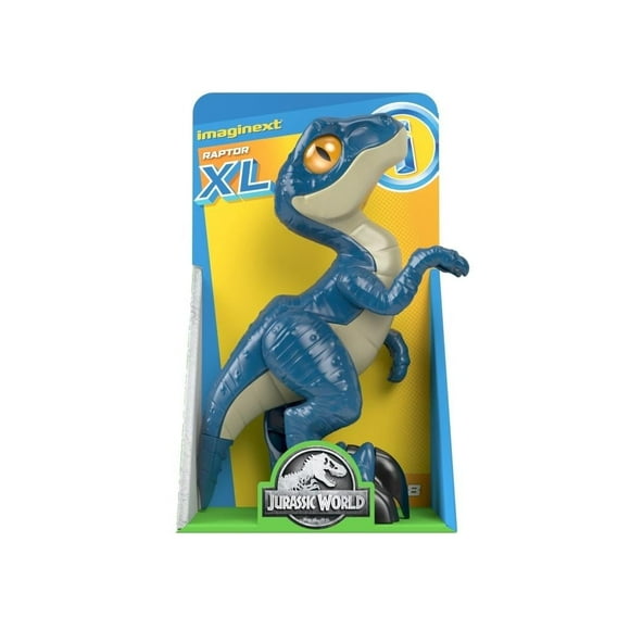 Figura Raptor Imaginext Jurassic World 10 Pulgadas
