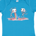 thumbnail image 4 of Inktastic Skeleton Pukes Rainbow Boys or Girls Baby Bodysuit, 4 of 5