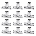 thumbnail image 1 of 12 Piezas de Cubierta de material acero Inoxidable de Pedazos para Tubo de 25mm, 1 of 6