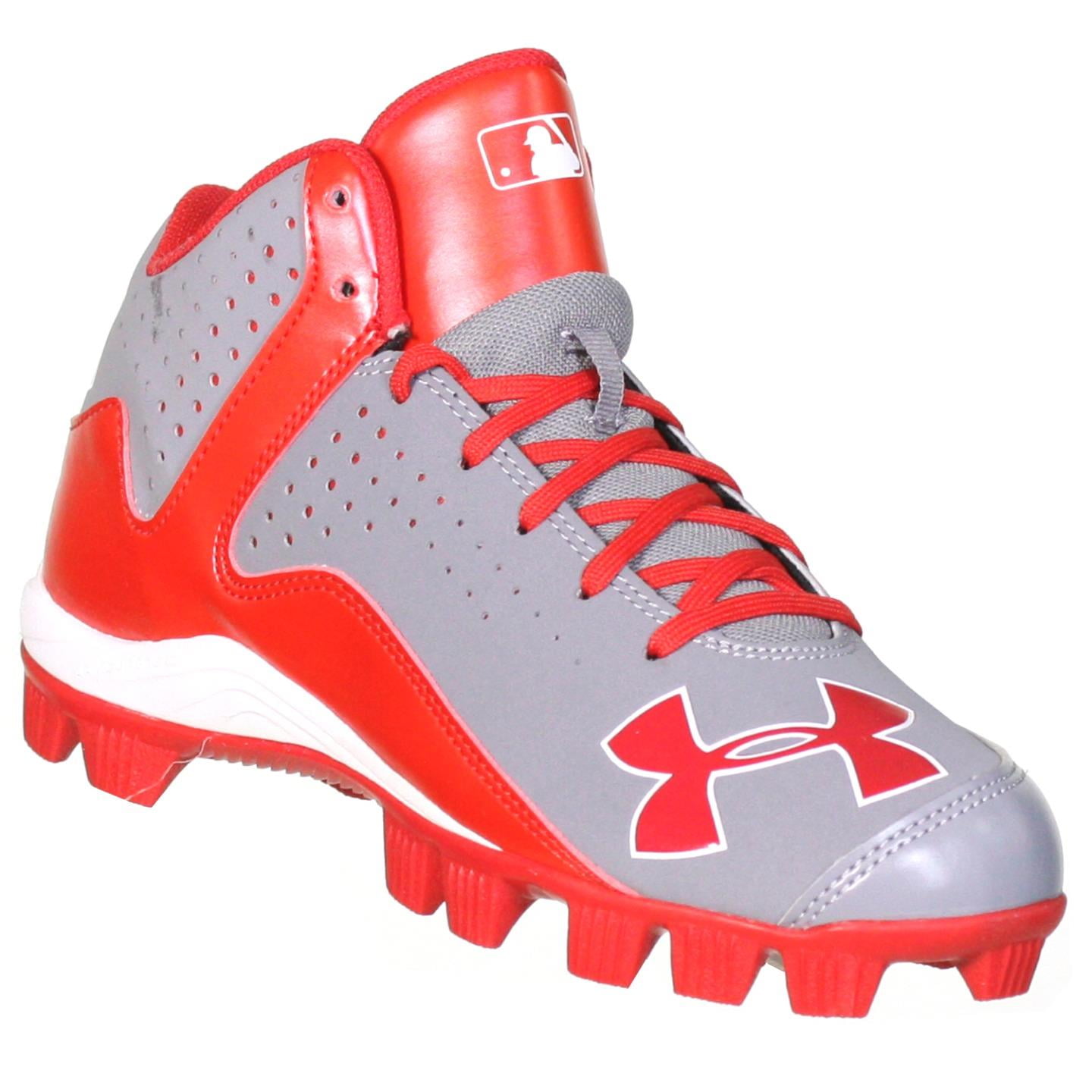 youth under armour baseball shoes