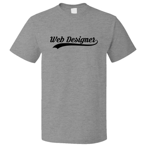 Funny Web Designer Retro Old School T shirt Tee Gift
