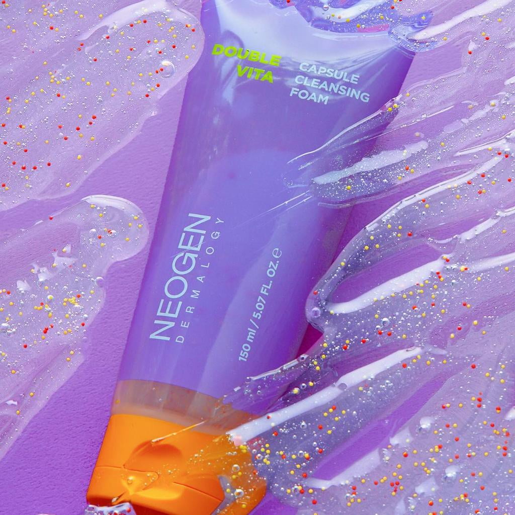 Neogen Double Vita Capsule Cleansing Fiam Facial Wash, 5.07 fl oz