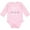 AD-Pink, variant on Inktastic Nana and Papa Love Me Heart Grandchild Boys or Girls Long Sleeve Baby Bodysuit