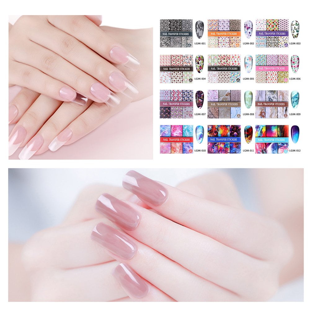 nail paint stickers
