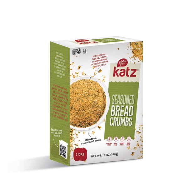 Katz Gluten Free Seasoned Bread Crumbs | Gluten Free, Dairy Free, Nut ...