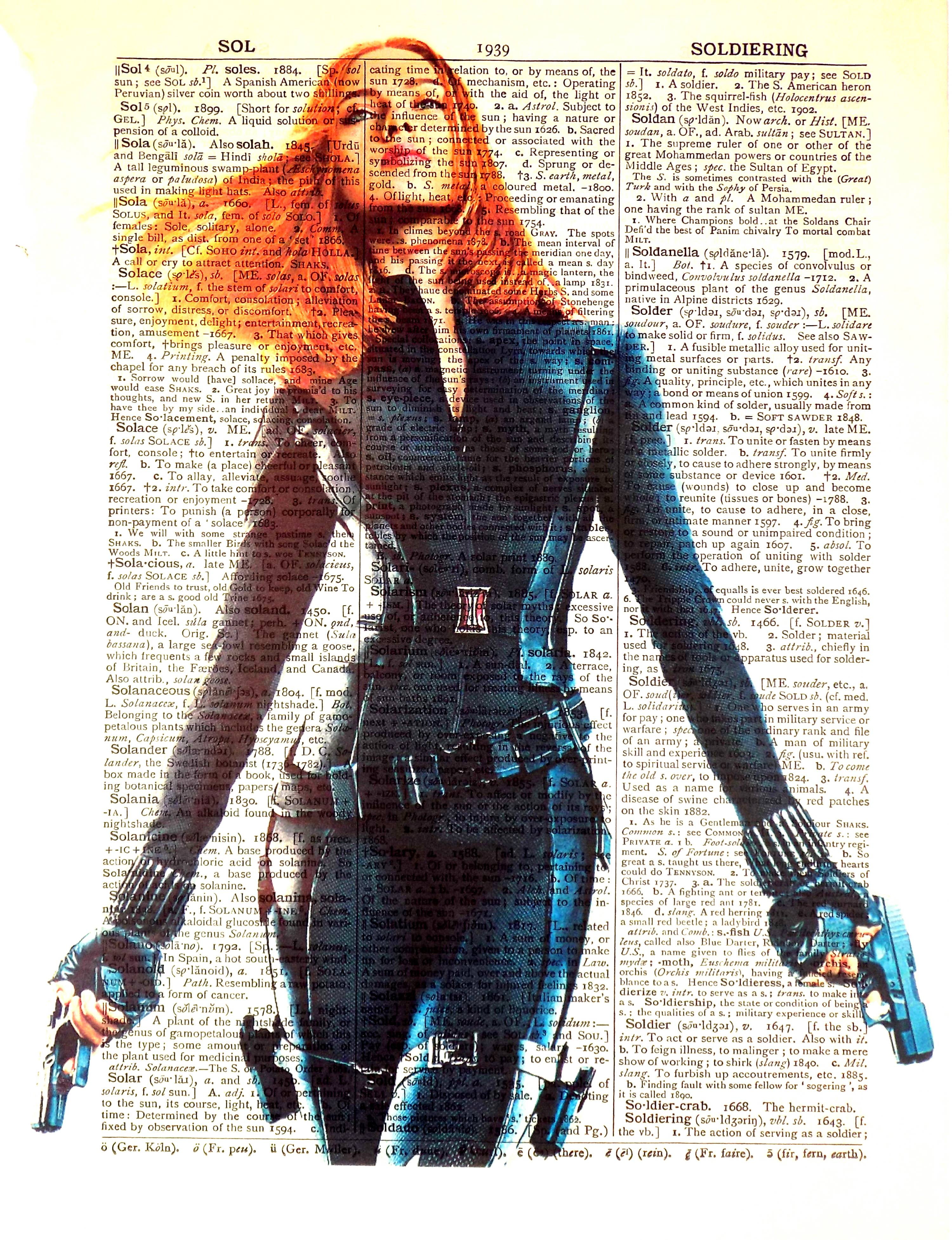 Art N Wordz Marvel's Avengers Black Widow Original