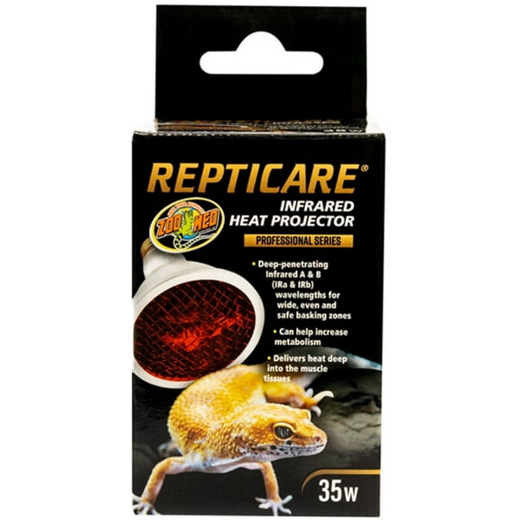 Zoo Med Repticare Heat Projector [New Reptile Supplies, Reptile Infrared and Heat Bulbs, Zoo Med, Reptile Supplies] 34 watt