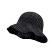 thumbnail image 3 of Women's Packable Floppy Wide Brim Bucket Hat Foldable Travel Vacation Sun Cap, 3 of 9