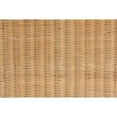 thumbnail image 5 of Baxton Studio Cacaban Modern Bohemian Natural Brown Rattan Accent Bench, 5 of 7