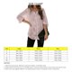 thumbnail image 3 of Camisa de las mujeres Ver A Través de Manga Larga Gira el Collar Abajo Botón de Color Puro Casual Señora Blusa para el Trabajo Diario, 3 of 6