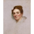 thumbnail image 3 of Gilbert Stuart 15x18 Black Modern Framed Museum Art Print Titled - Portrait of a Lady (ca. 1820-1825), 3 of 5