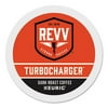 Revv TURBOCHARGER K-Cup, Shockingly Strong Dark Roast, 24/Box