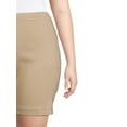 thumbnail image 5 of JMS Just My Size by Hanes Women's Plus Size Pull On Shorts with Pockets, Single and 2-Pack, 9” Inseam, Sizes 0X-4X, 5 of 6