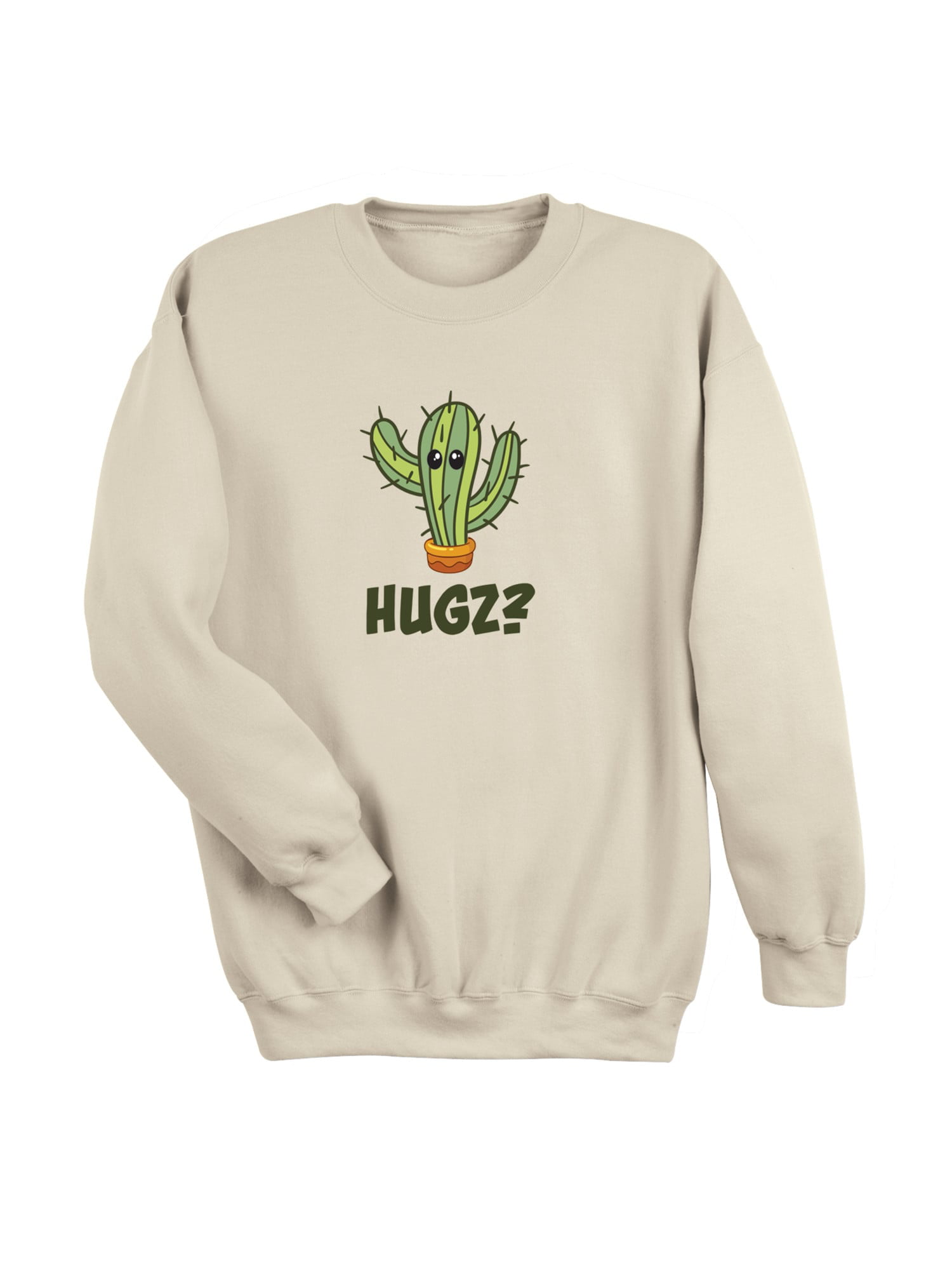 Funny Cactus Sweatshirt Funny Sweatshirt Hug Me Cactus Sweatshirt Cactus Lovers Sarcastic Sweatshirt Succulent Lovers Hoodie
