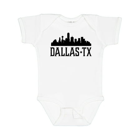 

Inktastic Dallas Texas City Skyline Gift Baby Boy or Baby Girl Bodysuit