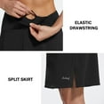 BALEAF Women's Long Skorts With pocket Athletic Wear Ladies Shorts Golf