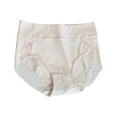 thumbnail image 4 of Women's Elongated Crotch Plus Size Belly Cinching High Waisted Breathable Briefs Womans Underwear, 4 of 4