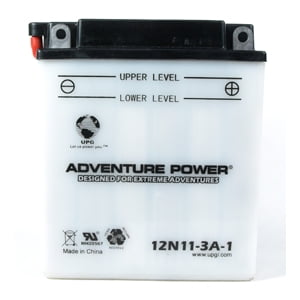 Motorcycle Battery - Conventional - 12 Volt - Walmart.com