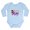 Sky Blue, variant on CafePress - All Mad Body Suit - Long Sleeve Cotton Baby Bodysuit