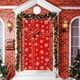 thumbnail image 1 of Cortina navideña para puerta, funda para puerta con forma de casita de jengibre, decoración festiva para las fiestas, puerta navideña festiva, decoración festiva para la pared, decoración, 1 of 6