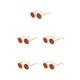 thumbnail image 2 of Gafas de sol ópticas sweethay redondas para bebés Protección UV rosa Type2 NO2, 2 of 6