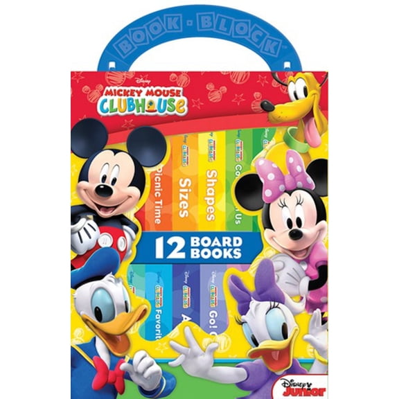 PHOENIX INTL: Disney Junior Mickey Mouse Clubhouse: 12 Board Books (Hardcover)