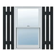 thumbnail image 3 of Ekena Millwork 12"W x 63"H Lifetime Vinyl, Standard Three Board Spaced, Board-n-Batten Shutters, w/Installation Shutter-Lok's & Matching Screws (Per Pair), Paintable, 3 of 9