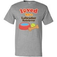 thumbnail image 3 of Inktastic Labrador Retriever Loved by a T-Shirt, 3 of 5