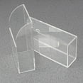 thumbnail image 6 of FRCOLOR Acrylic holder for Remote Controllers and Pens with Pre Drilled Holes for Wall Mounting Transparent 72*40*140mm, 6 of 8