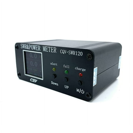 

CQV-SWR120 120W Digital Power Standing Wave Meter High Standing Wave Alarm Function 240 x 240 Full Color HD Display