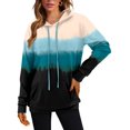 thumbnail image 3 of Sudadera con capucha Onlypuff Tie Dye Ombre Fashion Mujer Azul M, 3 of 5