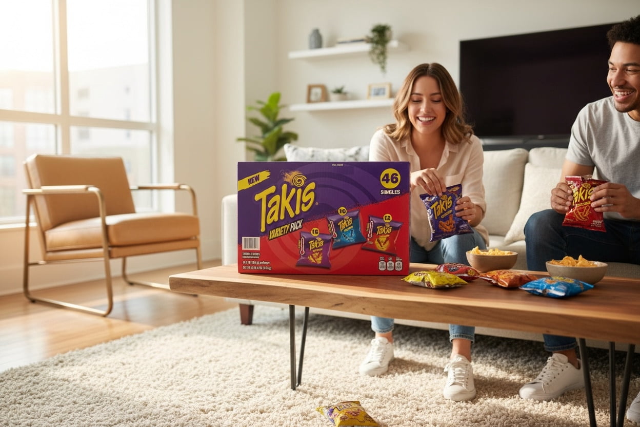 Takis Tortilla Chips Variety Pack 46 - 1 oz Each