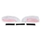 thumbnail image 1 of Accesorios de Casco de Motocicleta Decoración Conejo con Orejas Plegadas para Cascos de Motocicleta, Bicicleta y Esquí, Pegatina de Piel Blanca 1 Set, 1 of 6
