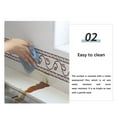 thumbnail image 3 of ZheElen Waist Line Sticker Self-adhesive PVC Baseboard Decal Removable Decorative Wallpaper Bedroom Living Room Floor Background Type4, 3 of 6