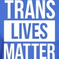 thumbnail image 3 of CafePress - Trans Lives Matter Dark T Shirt - Men's Classic Graphic Cotton T-Shirt, 3 of 4