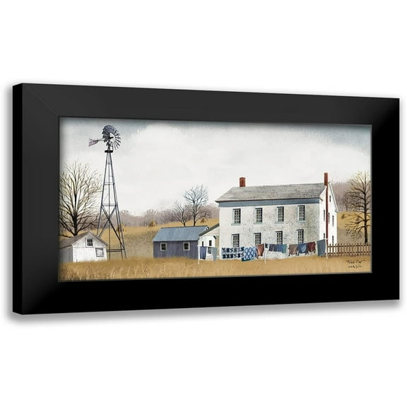 Jacobs, Billy 14x9 Black Modern Framed Museum Art Print Titled - Wash Day